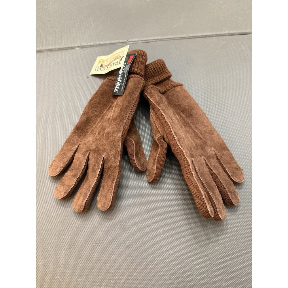 3M Thinsulate Trails End Suede Leather Gloves Outdoor Winter Men's L/XL